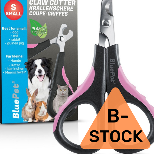 BluePet Krallenschere Mini Rosa B-Stock
