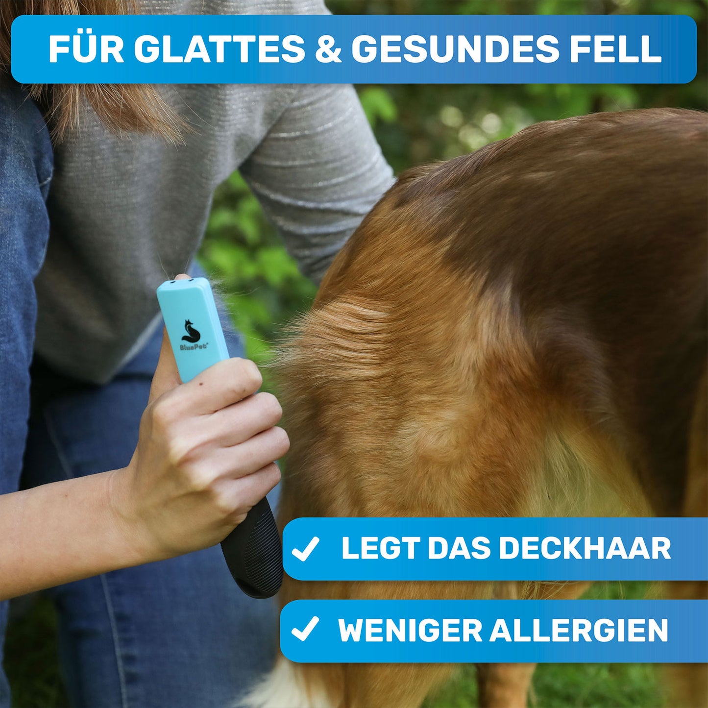 Entfilzungskamm Entfilzungsstriegel Trimmesser für alel Hunde und Katzen Rassen zur Entfernung von Knoten und Filz im Fell leichte Anwendung