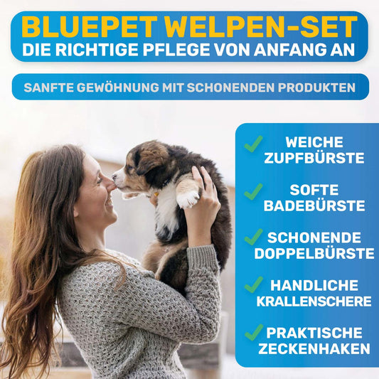 Großes Welpen-Pflege-Komplettset