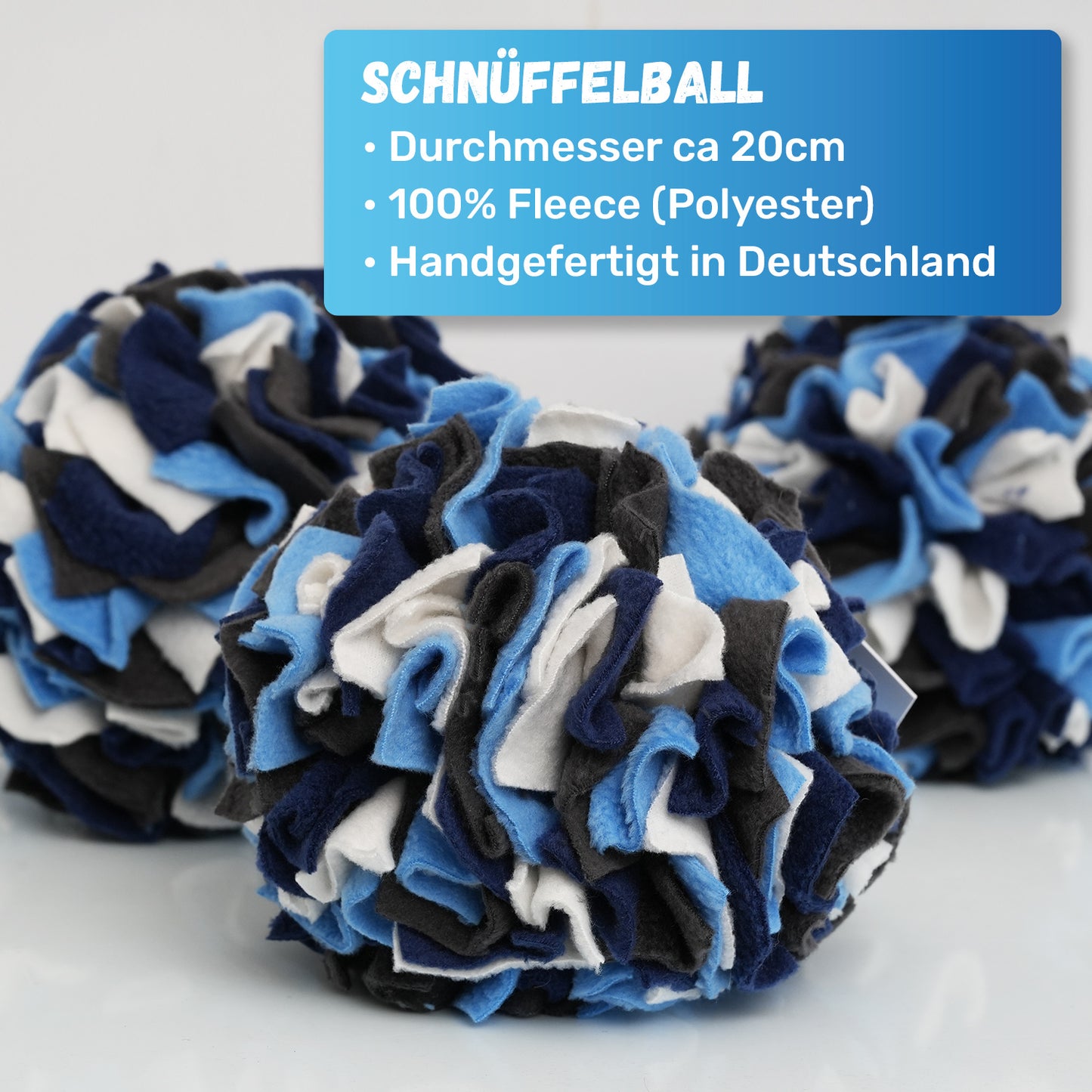 Schnüffelball für Hunde "handgefertigt"
