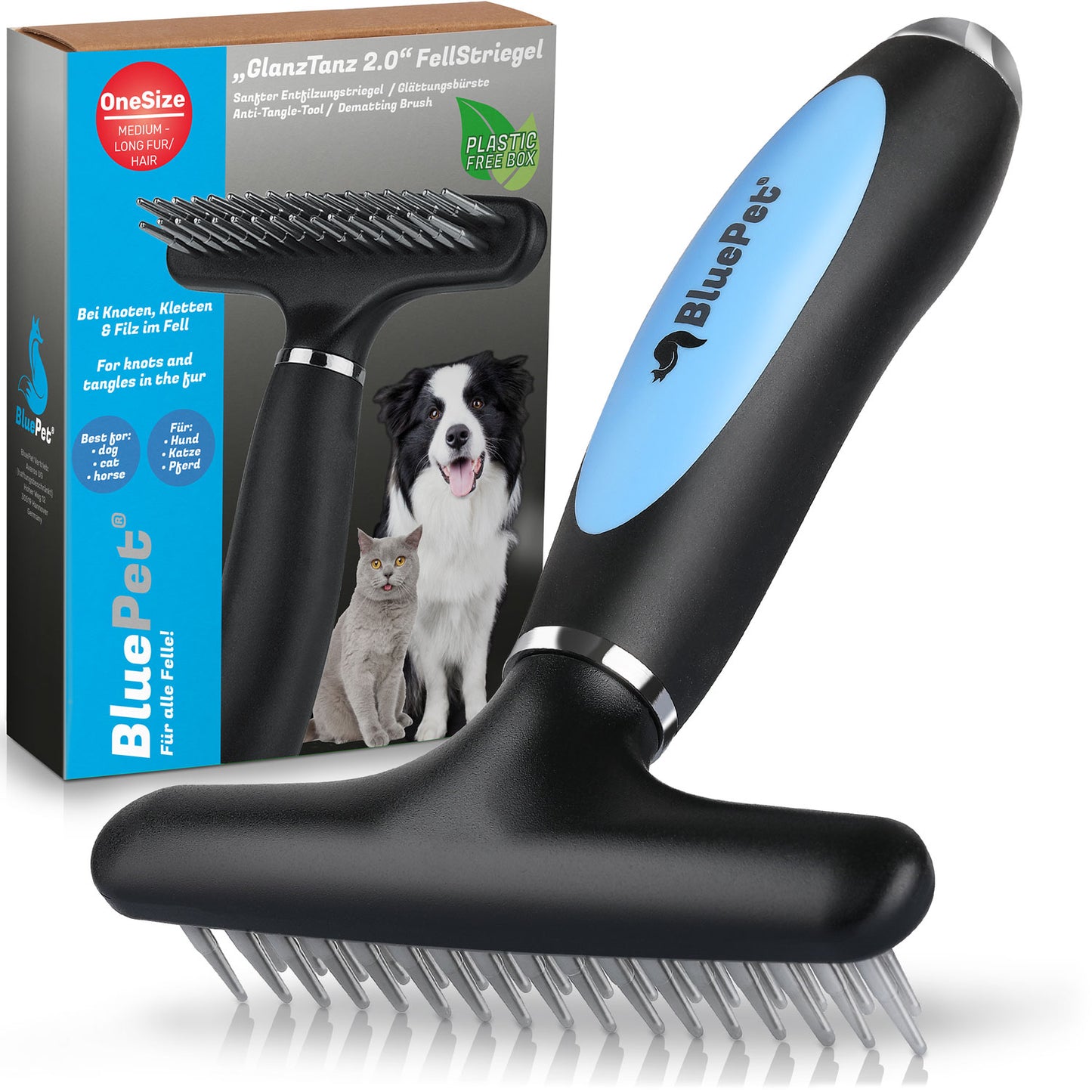 "GlanzTanz" Entfilzungskamm