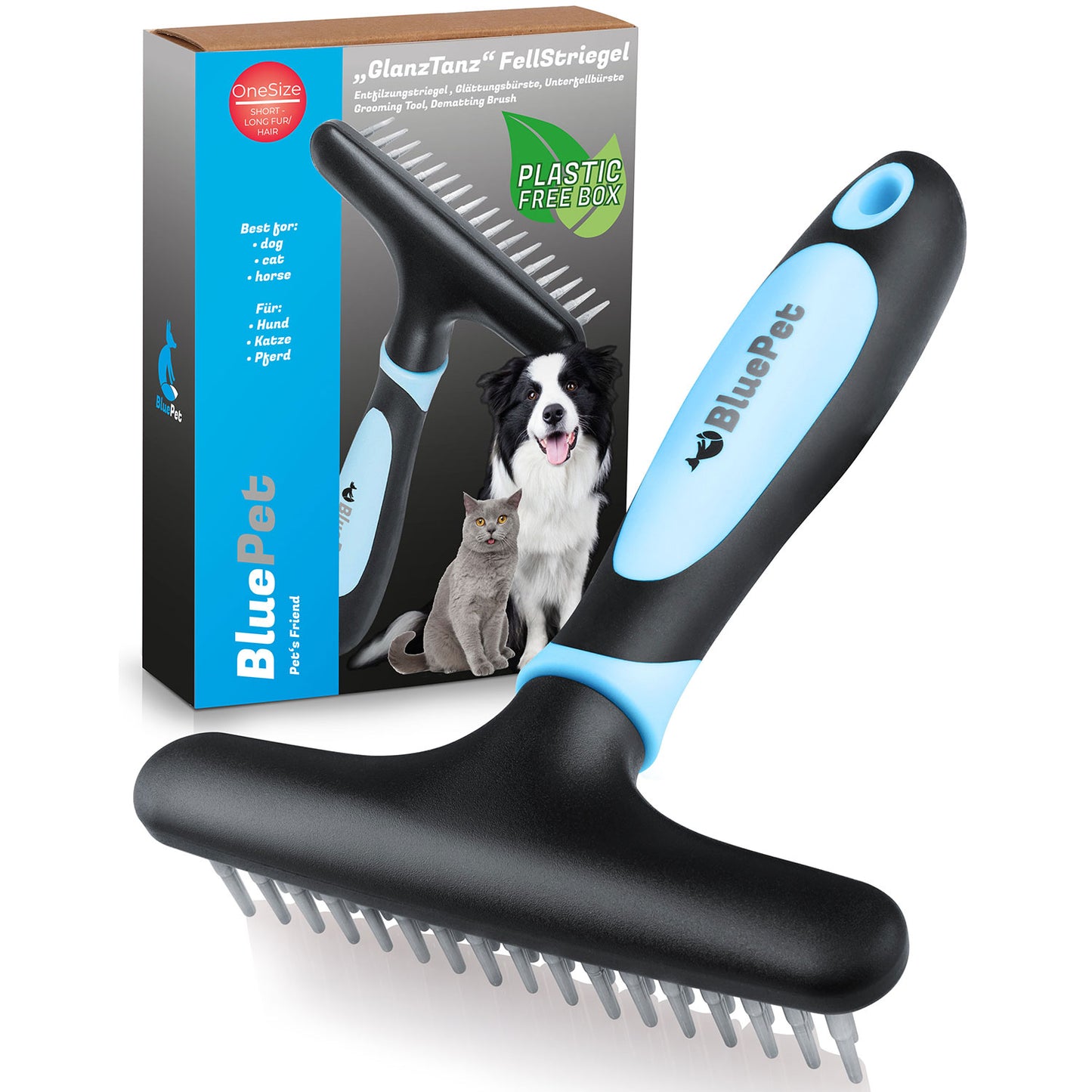 "GlanzTanz" Entfilzungskamm Rosa