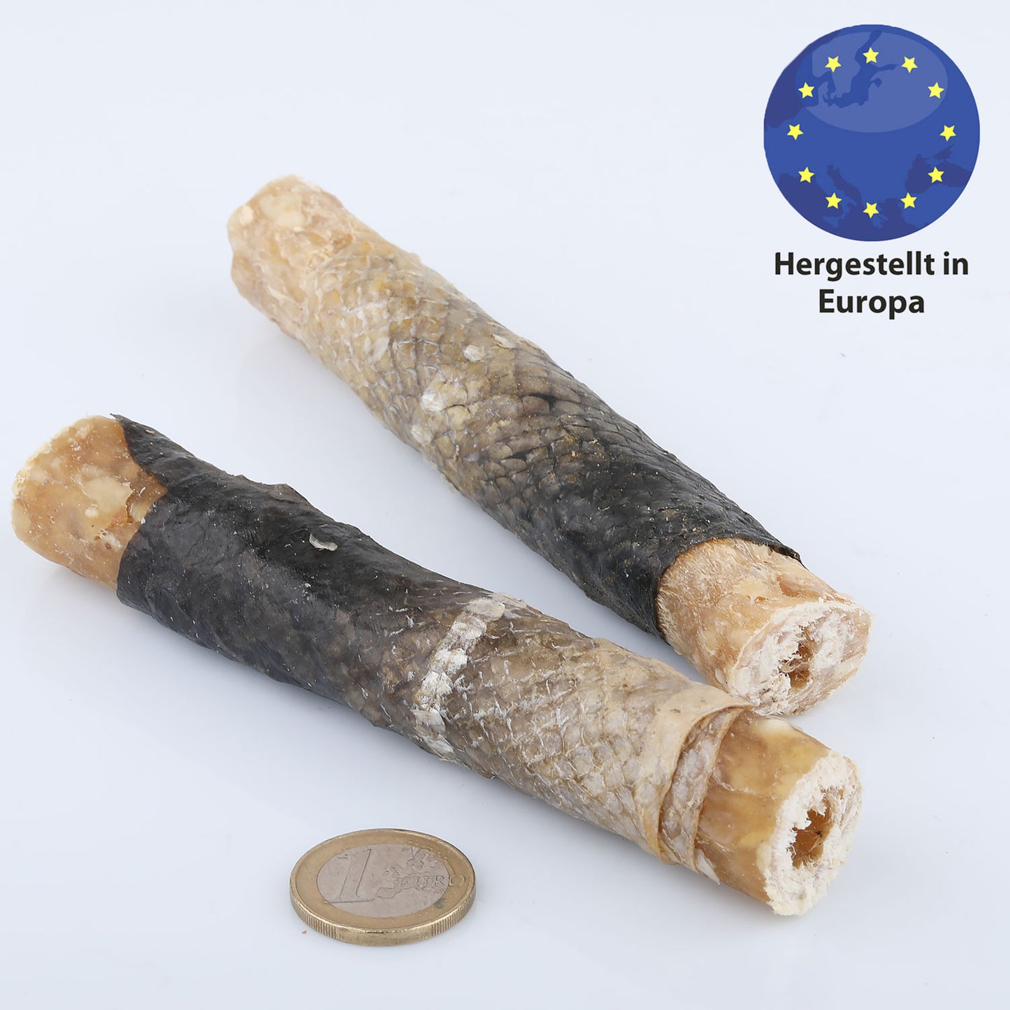 Lachshaut-Rolle für Hunde