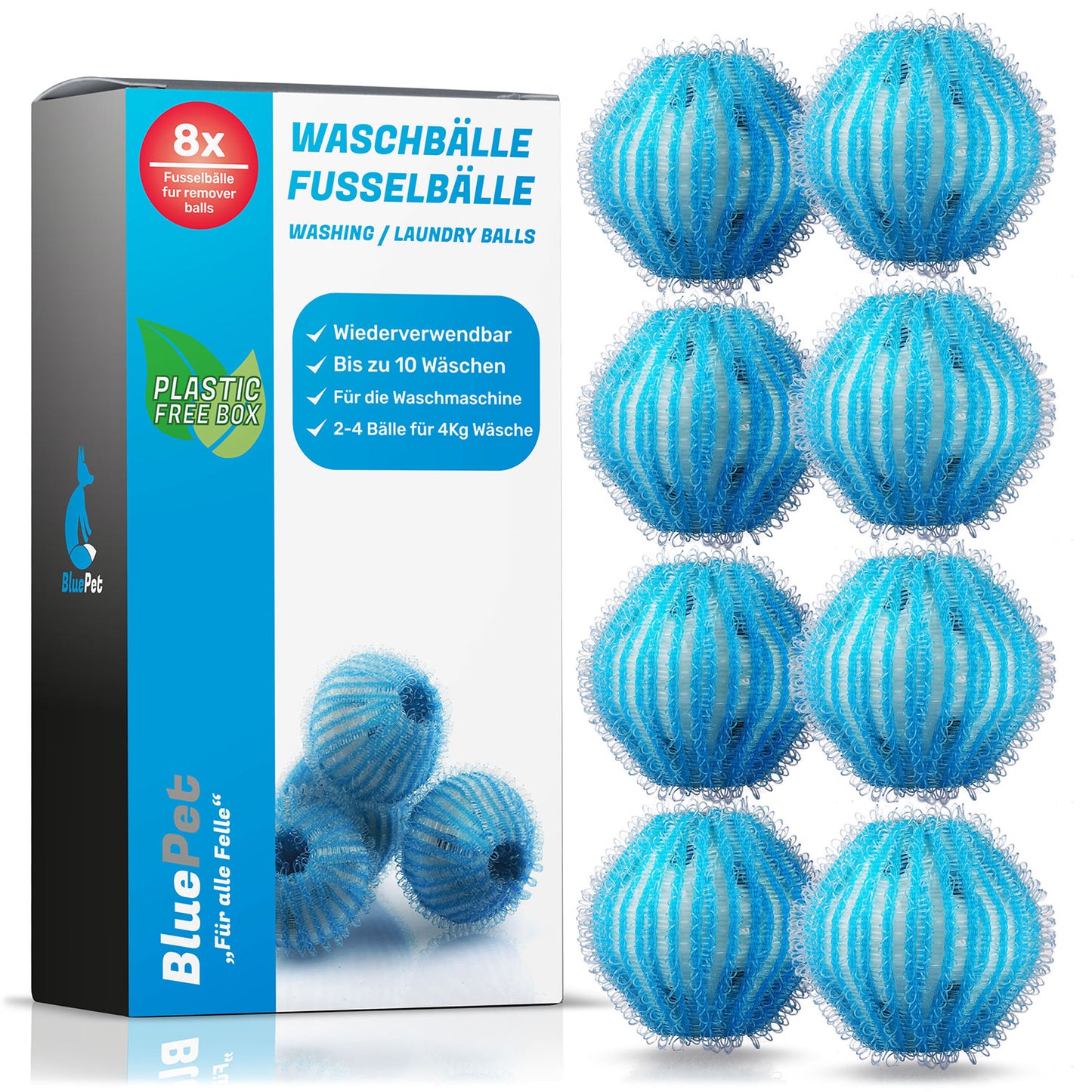 Wäschebälle / Fusselbälle für saubere Wäsche