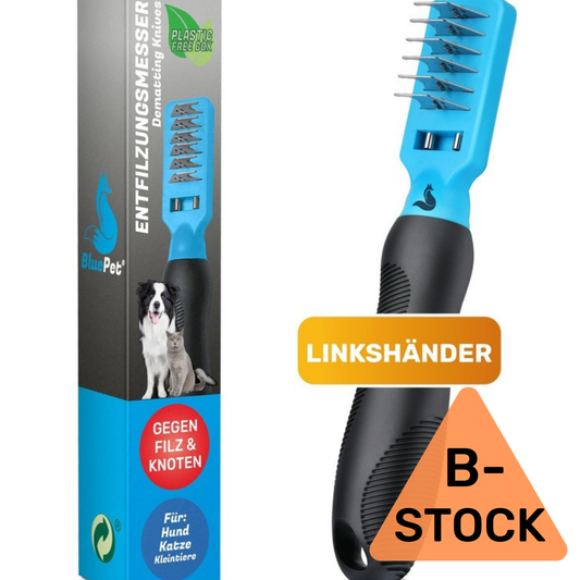 BluePet Entfilzer Linkshänder B-Stock