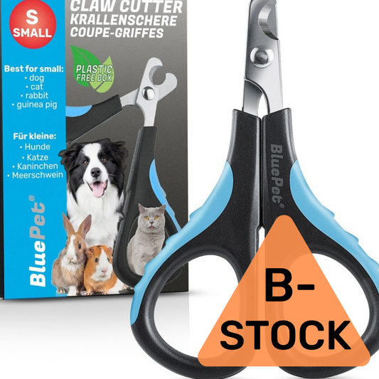 BluePet Krallenschere Mini Blau B-Stock