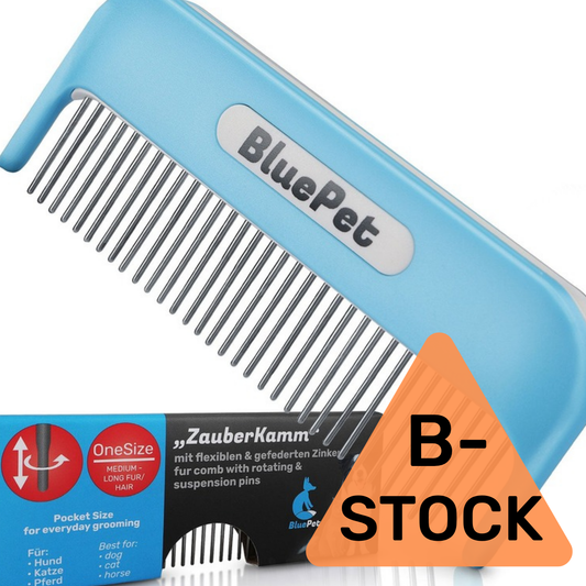 BluePet Zauberkamm Blau B-Stock