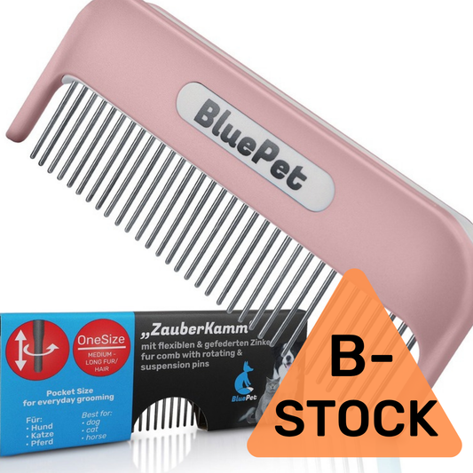 BluePet Zauberkamm Rosa B-Stock
