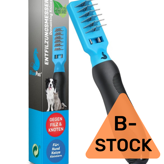 BluePet Entfilzer Rechtshänder B-Stock