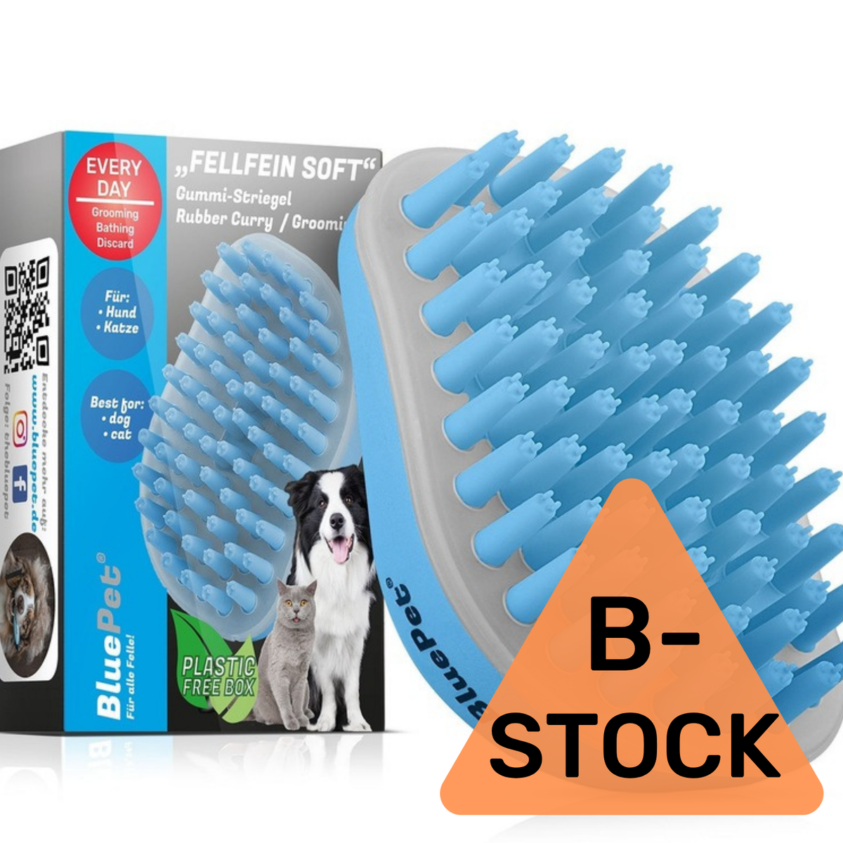 BluePet FellFein Soft Blau B-Stock