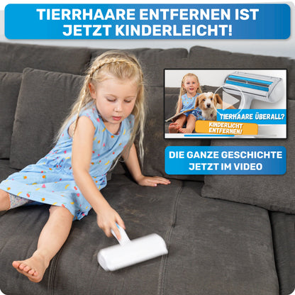 Tierhaarentferner gegen Hundehaare & Katzenhaare