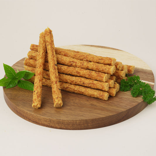 Ministicks aus Kaninchenfleisch. Kaninchen Kausnack. Monoprotein für Allergiker, Welpen, Seniore und alle Hunde