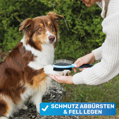 Professionelles Hunde-Fellpflege-Set für Langhaar