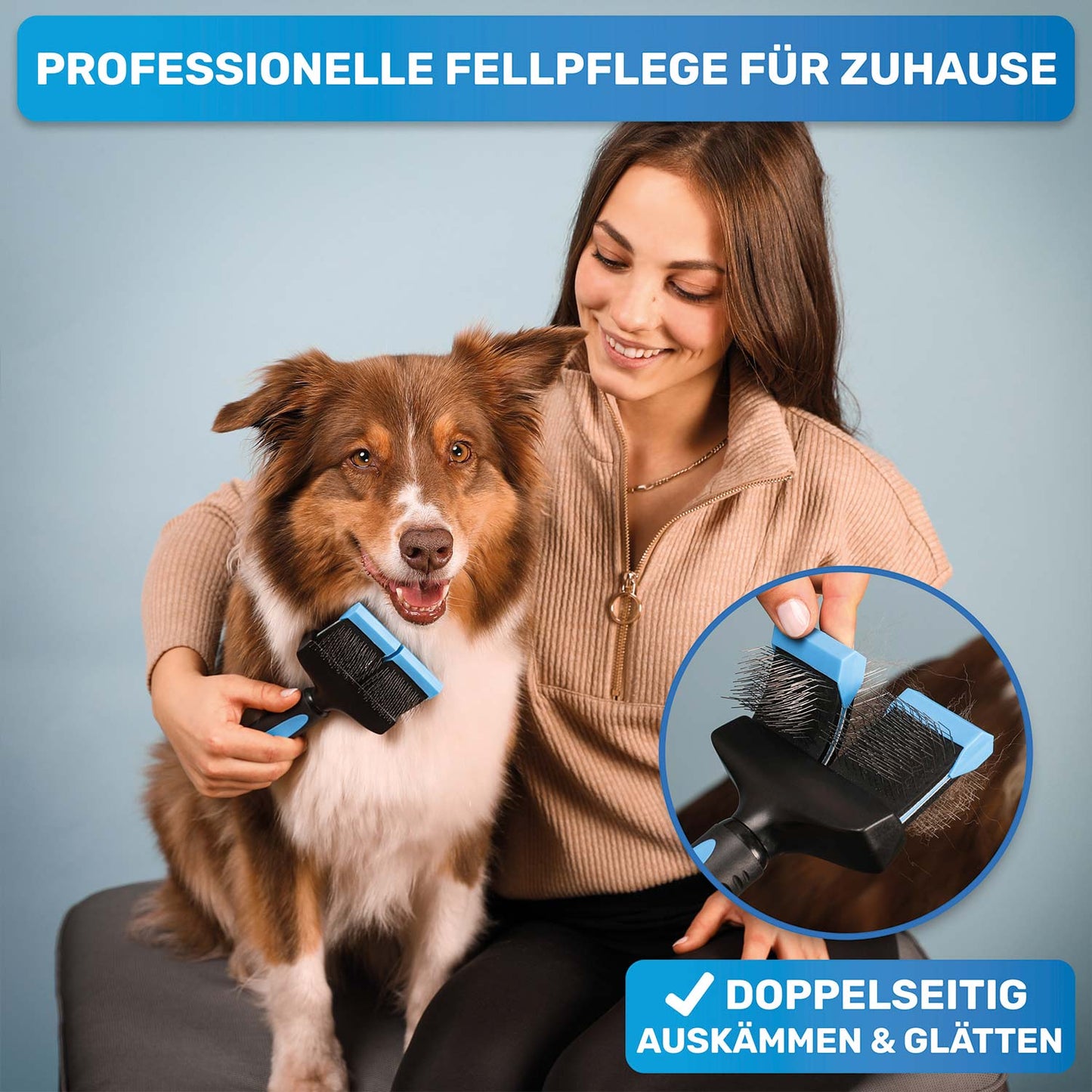 Profi Hunde-Fellpflege-Set