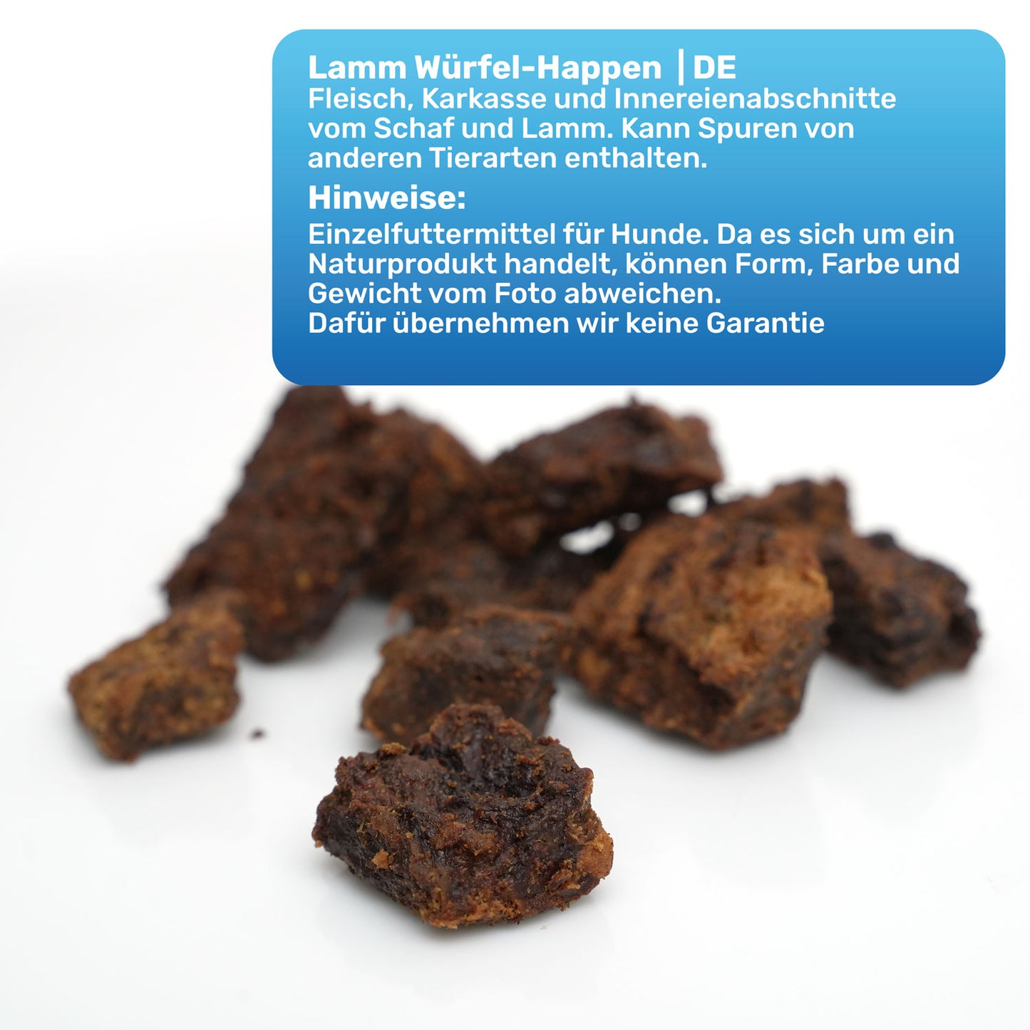 Lamm Fleisch-Würfel 200g