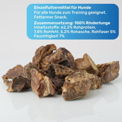 Rind Lungenwürfel getrocknet 200g