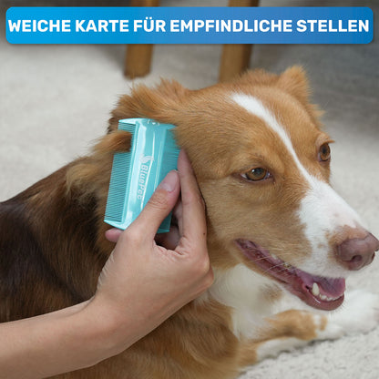 Flohkamm & Flohkarte als Ergänzung zu Flohmittel