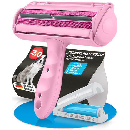BluePet Tierhaarentferner "RolloTollo" Produktfoto. Zum Entfernen von Hundehaaren & Katzenhaaren mit Fusselroller