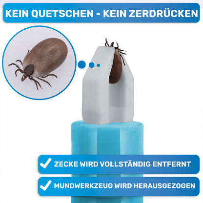 Automatische Zeckenzange, Zeckenentferner