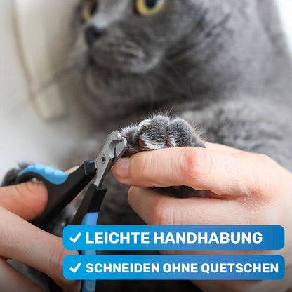 Krallenschere Mini für Katzen, Welpen, kleine Hunde & Kleintiere